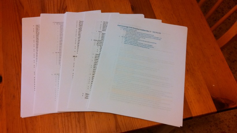 first outline complete